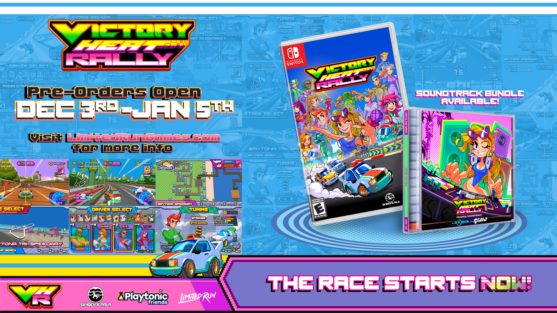 Victory Heat Rally (Switch) – Limited Run Games Victory Heat Rally (Switch) – Limited Run Games