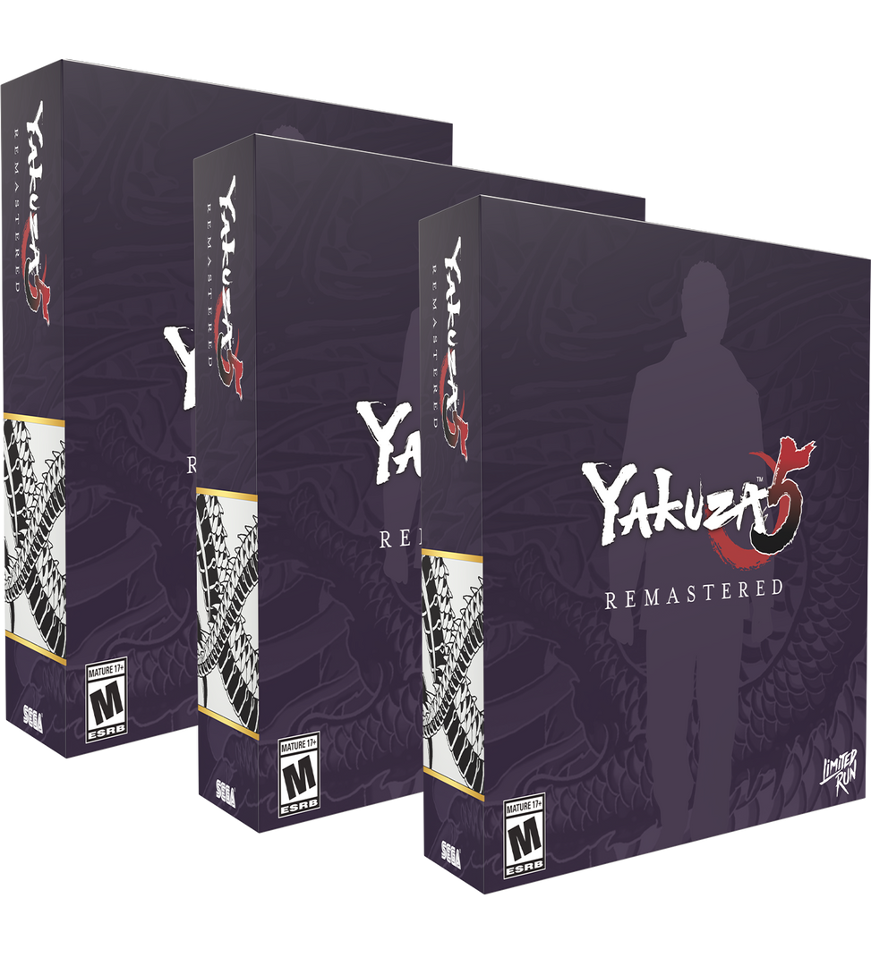 Yakuza 5 Remastered Classic Edition (PS4, Xbox, PC) – Limited Run Yakuza 5 Remastered Classic Edition (PS4, Xbox, PC) – Limited Run