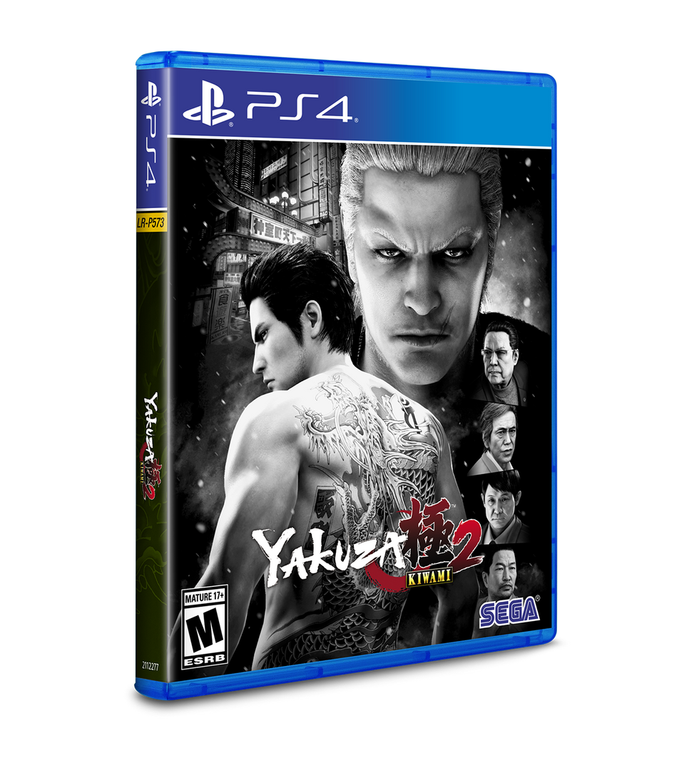Yakuza Kiwami 2 - PS4 Standard Edition - Remastered Crime Drama Action Game