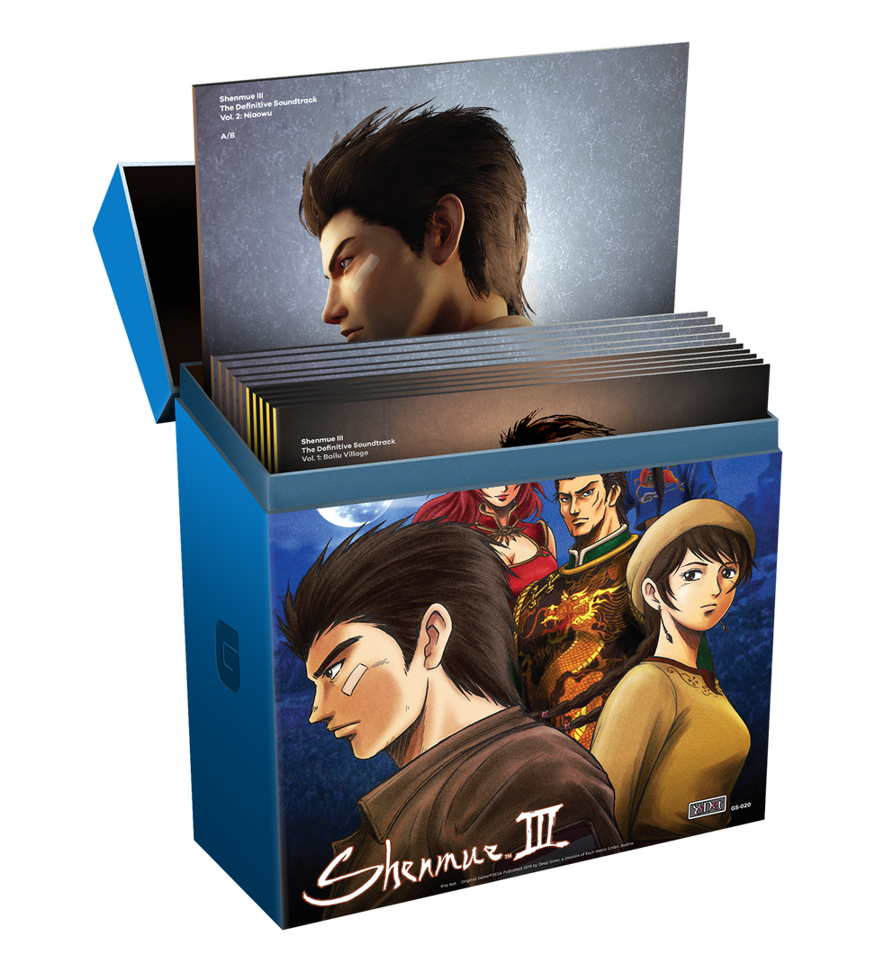 Shenmue III The Definitive Soundtrack - 11LP Vinyl Complete Shenmue III The Definitive Soundtrack - 11LP Vinyl Complete