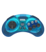 Official SEGA Genesis Bluetooth Controller (Clear Blue)