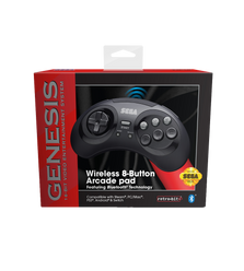 Official SEGA Genesis Bluetooth Controller (Black)