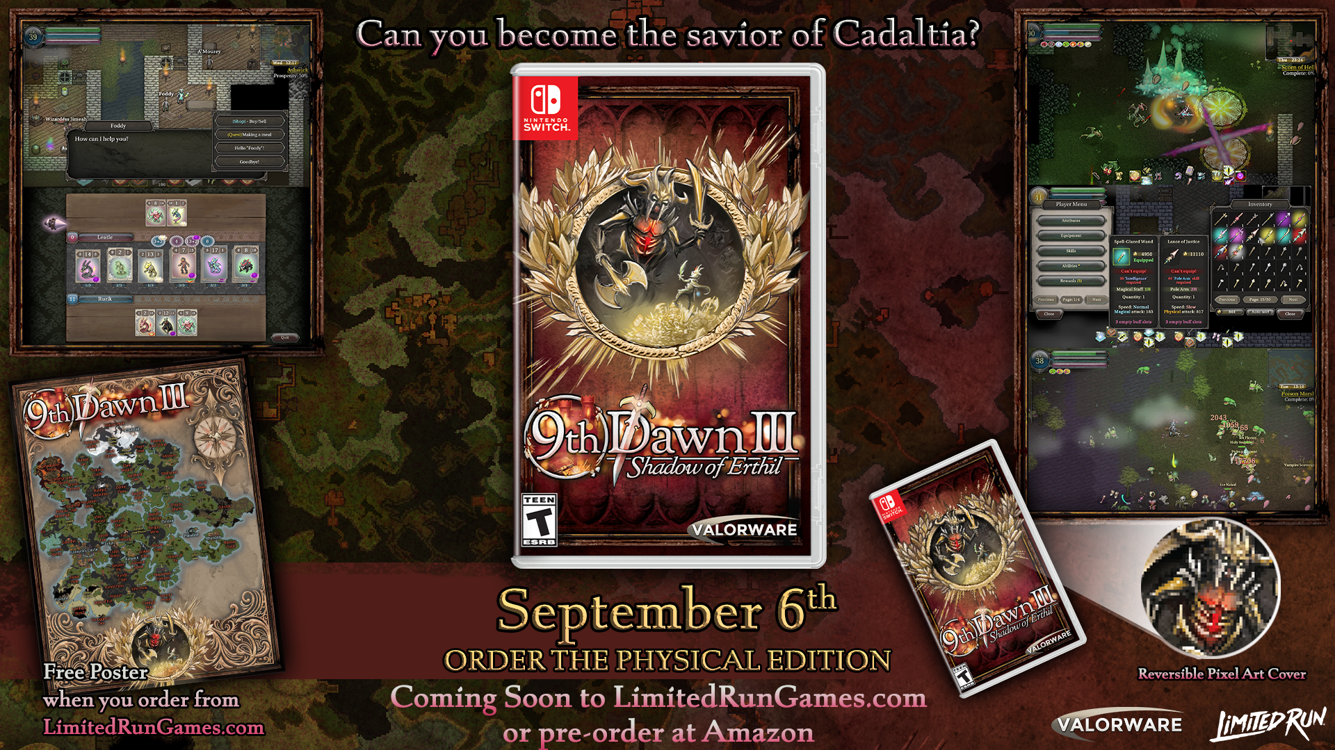 9th Dawn III (Switch) – Limited Run Games