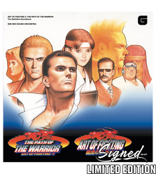 ART OF FIGHTING 3: THE PATH OF THE WARRIOR - 2LP Vinyl Soundtrack (Signed Edition)