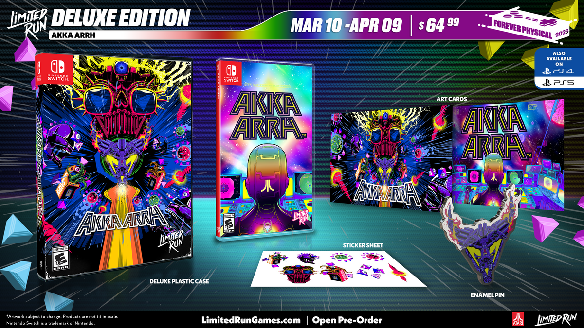 AKKA ARRH PS4 – Limited Run Games LRG502 – Neuf Sous Cellophane – Action/Arcade