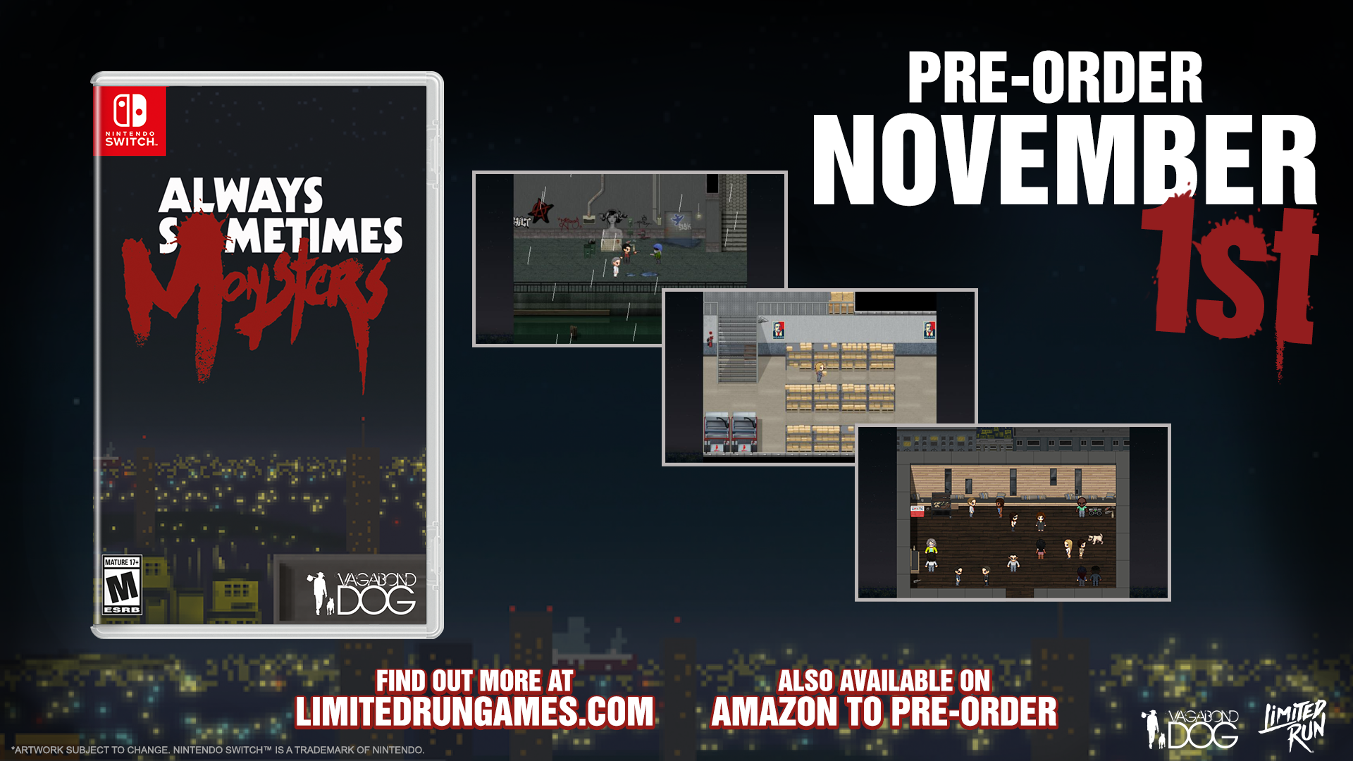 Always Sometimes Monsters (Switch) – Limited Run Games