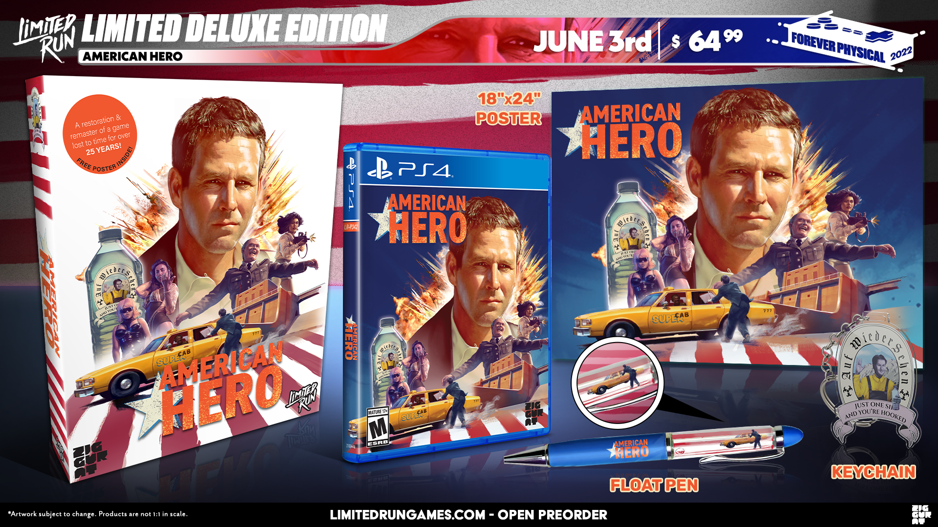ゲーム SW American Hero / アメリカン・ヒーロー 北米版限定版 輸入