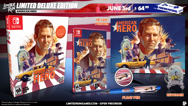 Switch Limited Run #151: American Hero Collector's Edition