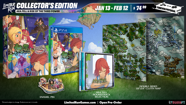 Limited Run #496: Ara Fell & Rise of the Third Power Collector's Edition (PS4)