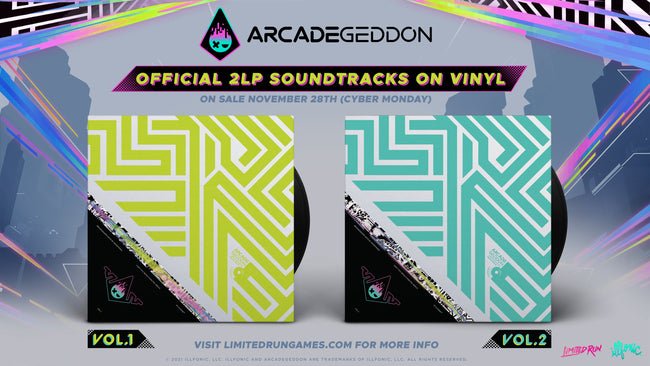 Arcadegeddon Vol. 2 - 2LP Vinyl Soundtrack