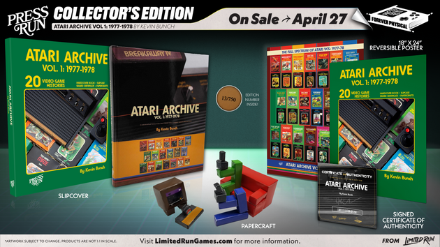 Atari Archive Vol. 1  Collector's Edition (Hardcover)