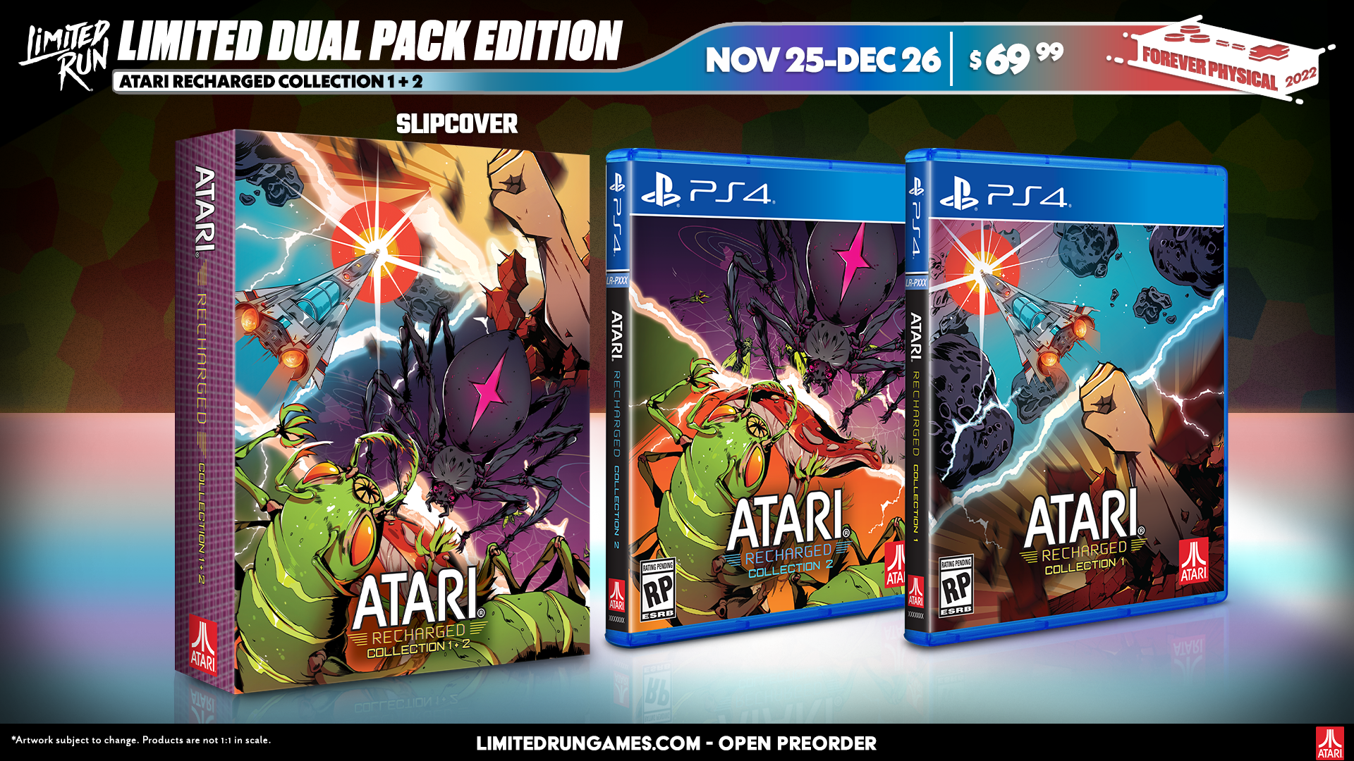 Limited Run #488 & #489: Atari Recharged Collection 1 + 2