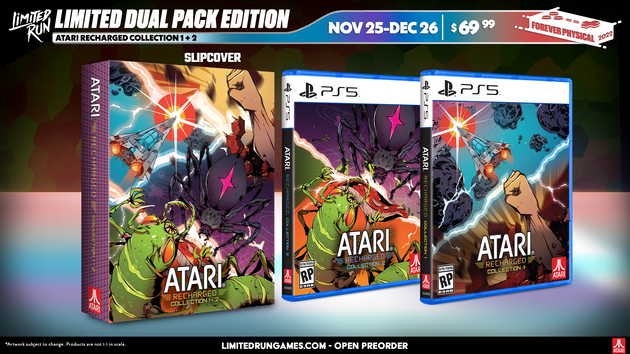 PS5 Limited Run #42 & #43: Atari Recharged Collection 1 + 2 Dual Pack Edition