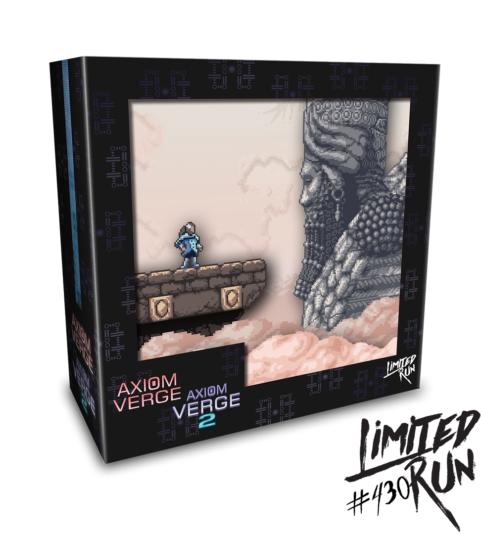 Limited Run #430: Axiom Verge 1 & 2 Double Pack Collector's Limited Run #430: Axiom Verge 1 & 2 Double Pack Collector's