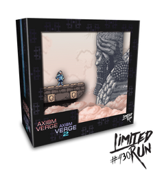 Limited Run #430: Axiom Verge 1 & 2 Double Pack Collector's Edition (PS4)