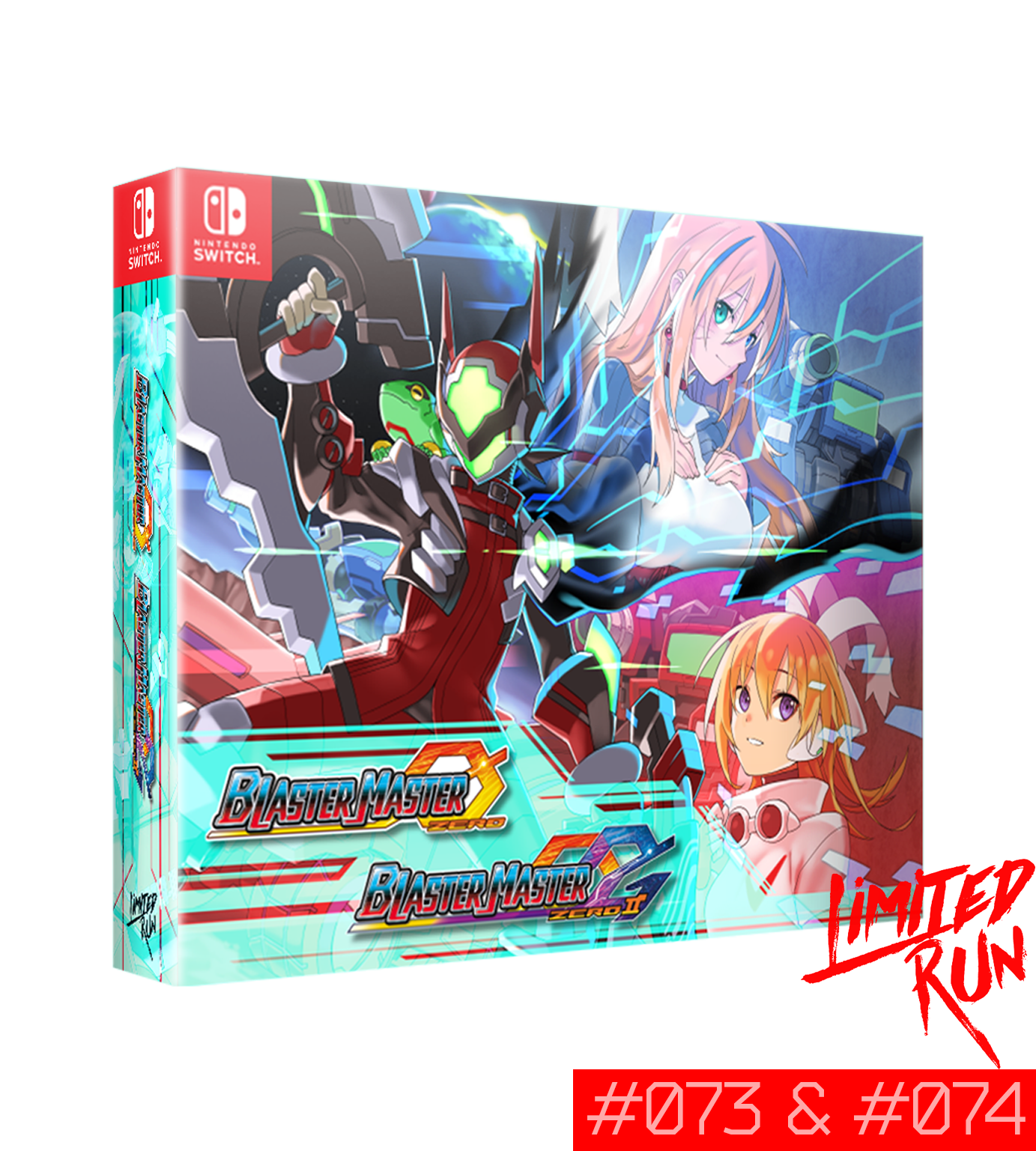 Switch Limited Run 73 & 74 Blaster Master Zero 1 & 2 Collector's Ed