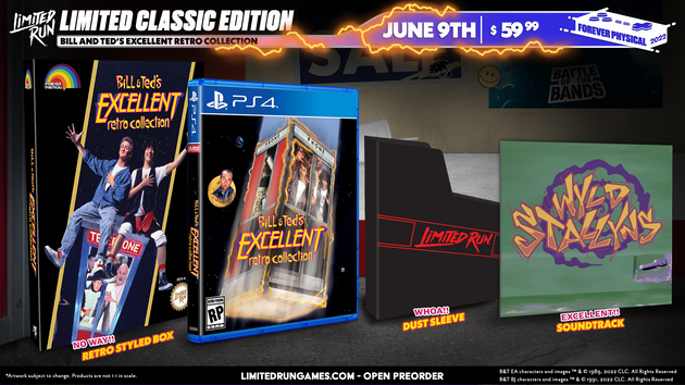 Limited Run #463: Bill & Ted's Excellent Retro Collection Collector's Edition (PS4)