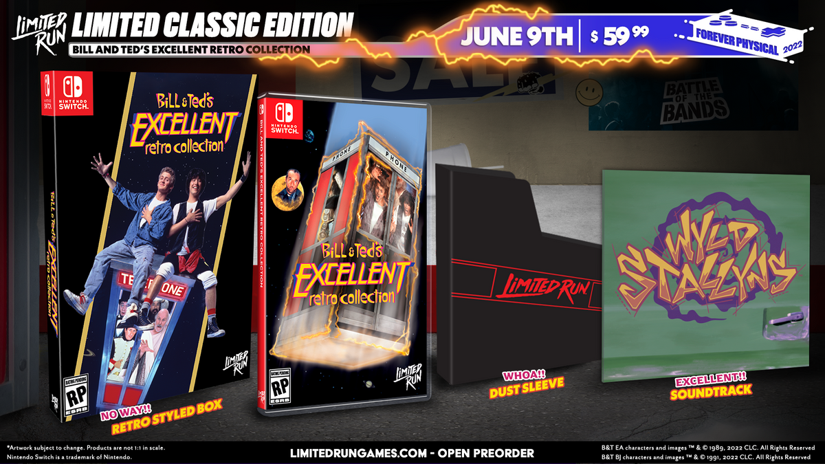 Switch Limited Run #152: Bill & Ted's Excellent Retro Collection Collector's Edition