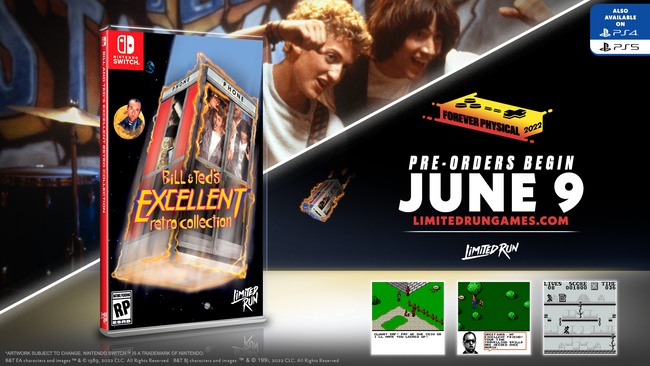 Switch Limited Run #152: Bill & Ted's Excellent Retro Collection