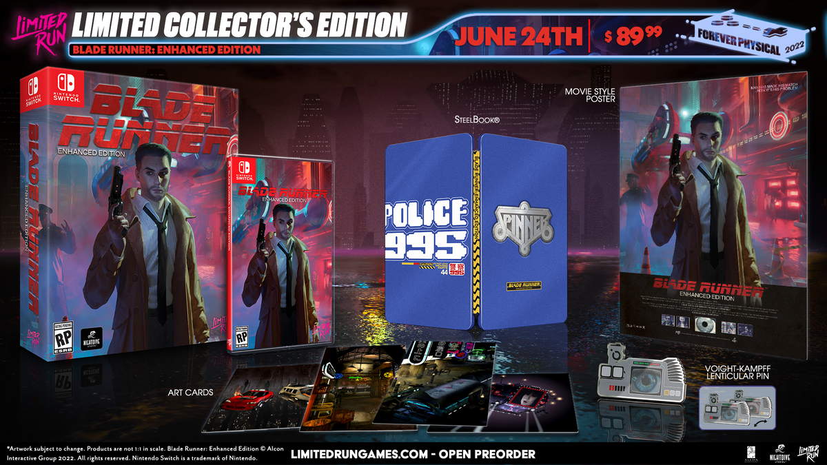 Switch Limited Run #153: Blade Runner: Enhanced Edition Collector's Edition