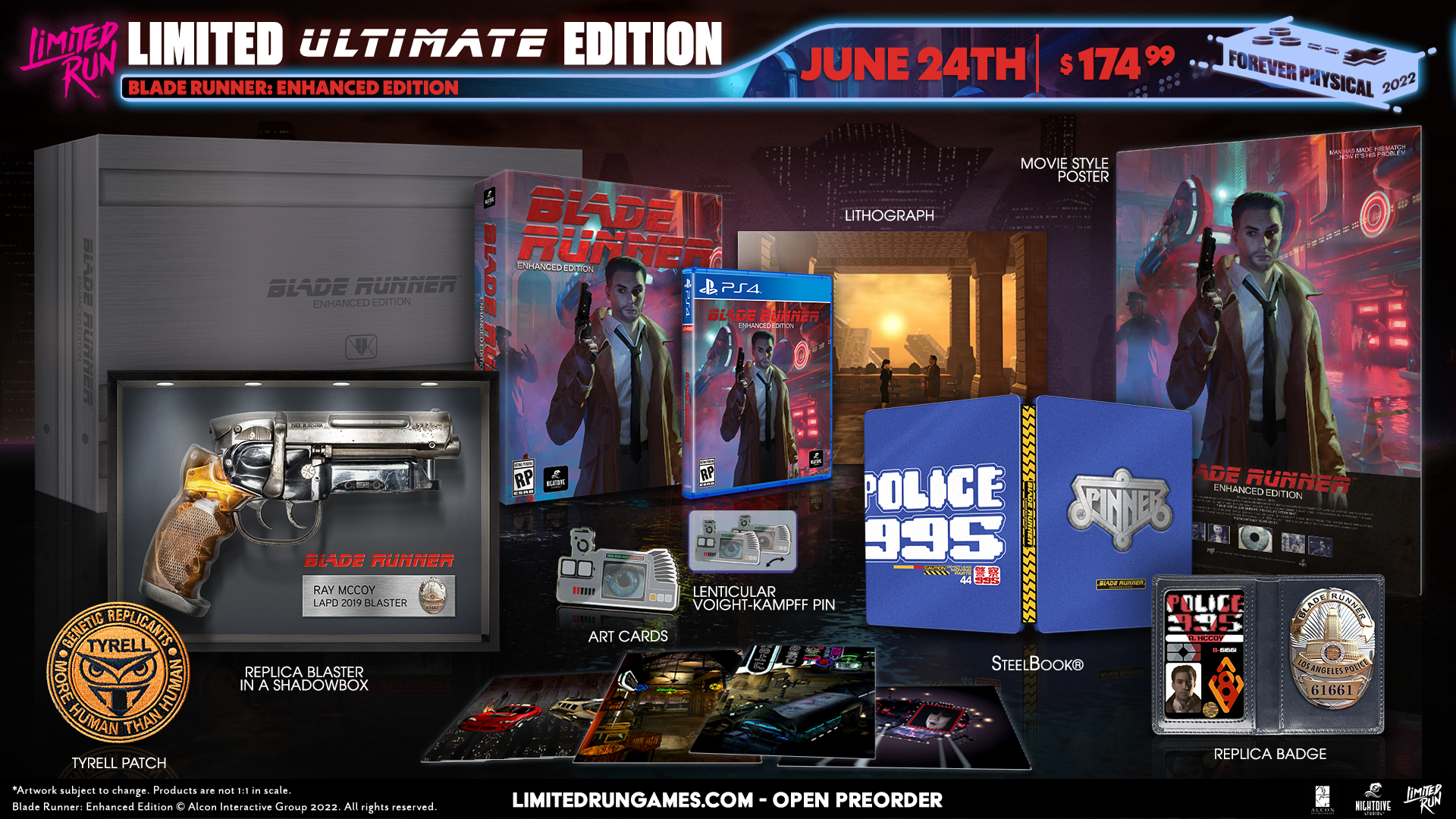 Limited Run #466: Blade Runner: Enhanced Edition Ultimate Edition Limited Run #466: Blade Runner: Enhanced Edition Ultimate Edition