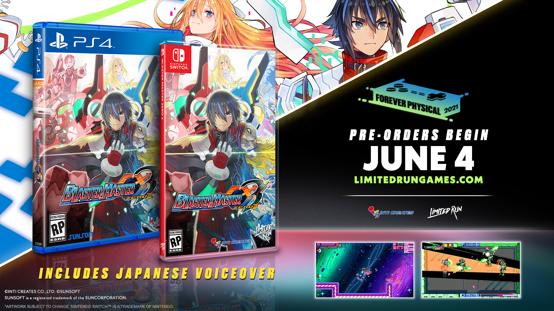 Switch Limited Run #109: Blaster Master Zero 3 – Limited Run