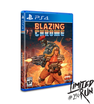 Limited Run #296: Blazing Chrome (PS4)