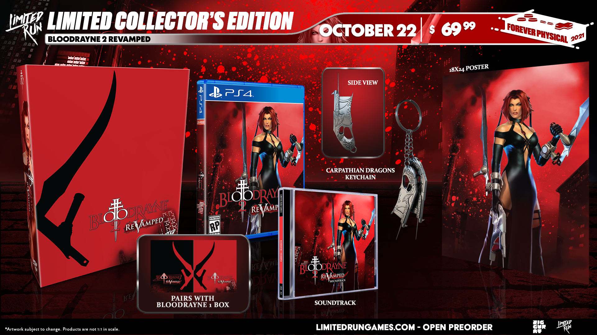 Limited Run #433: Bloodrayne 2: Revamped Collector's Edition (PS4