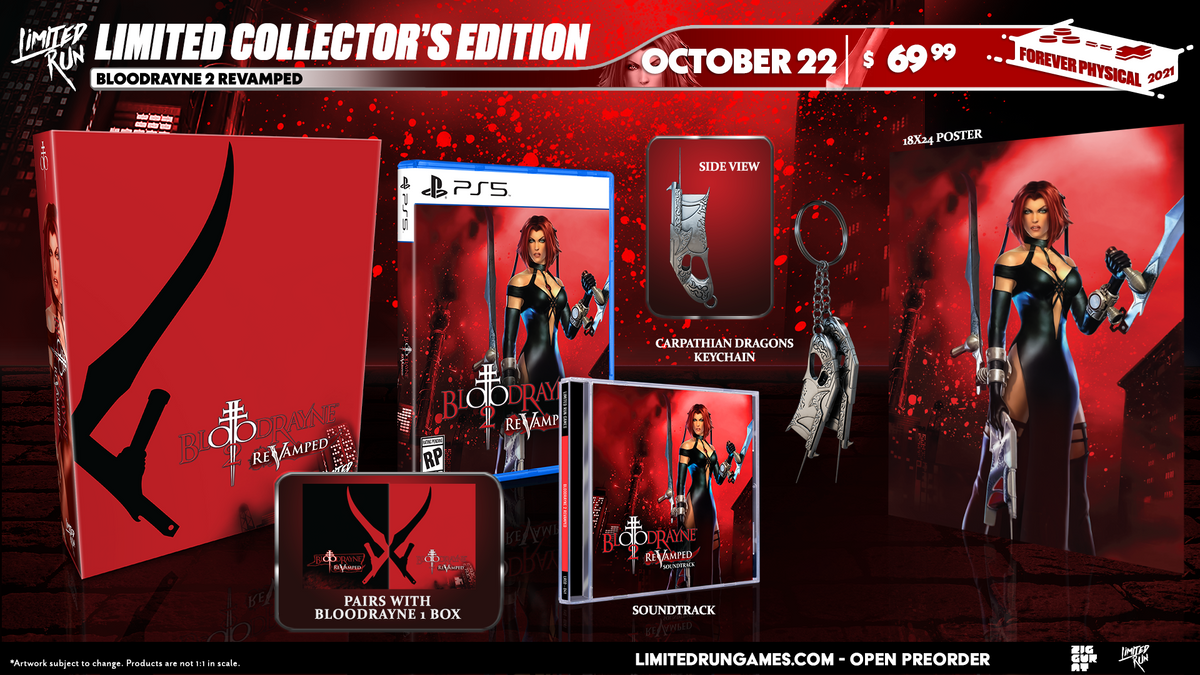 Bloodrayne Revamped Limited Run Games 126 Lrg Switch Usa New (En Bloodrayne Revamped Limited Run Games 126 Lrg Switch Usa New (En