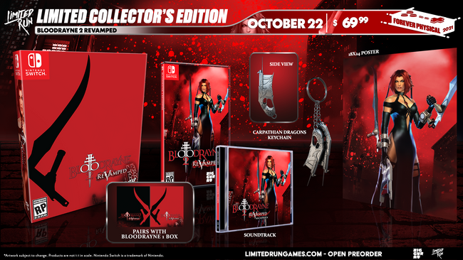 Switch Limited Run #127: Bloodrayne 2: Revamped Collector's Edition