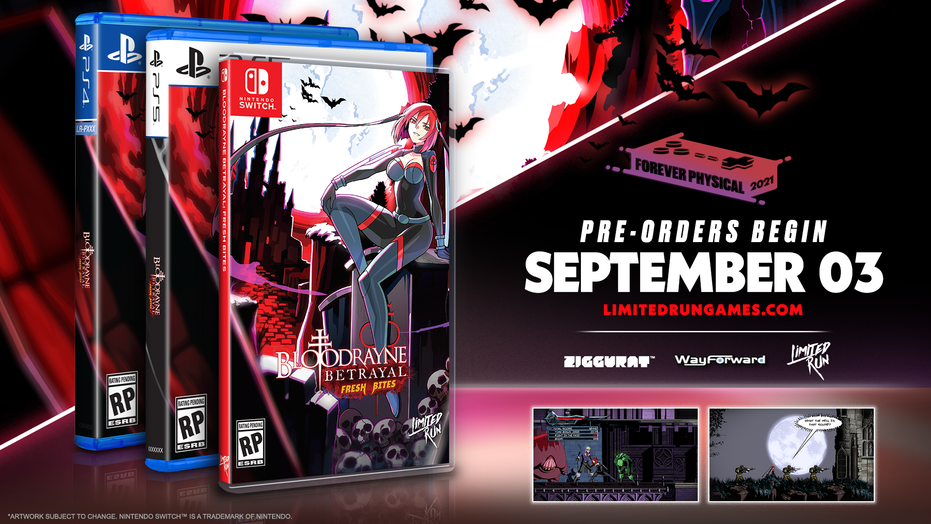 Switch Limited Run #120: BloodRayne Betrayal: Fresh Bites Switch Limited Run #120: BloodRayne Betrayal: Fresh Bites