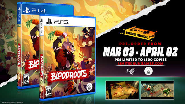 Limited Run #501: Bloodroots (PS4)