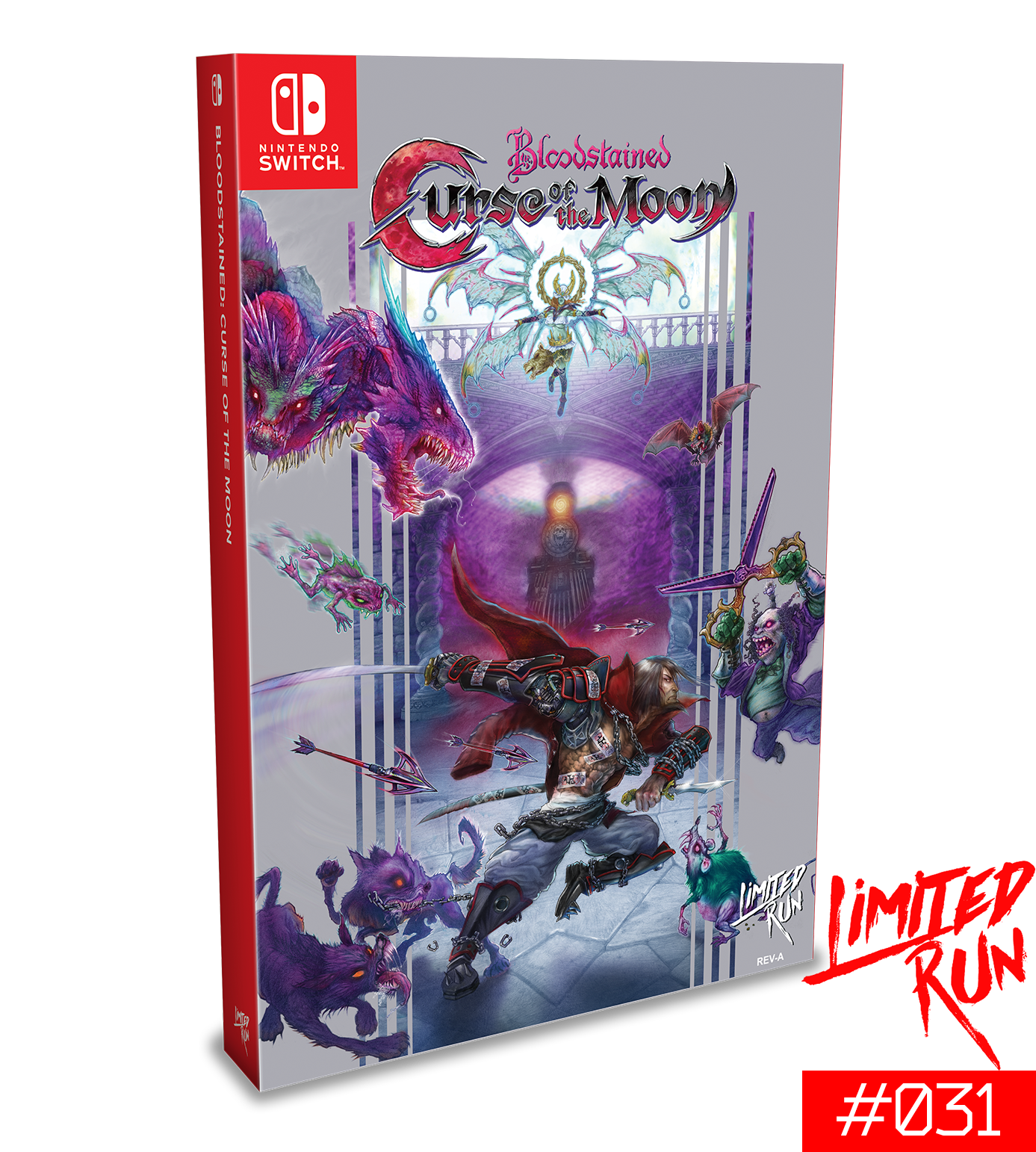 Switch 月風魔伝 クラシックエディション LIMITED RUN #183 Switch Limited Run #183: GetsuFumaDen: Undying Moon Classic