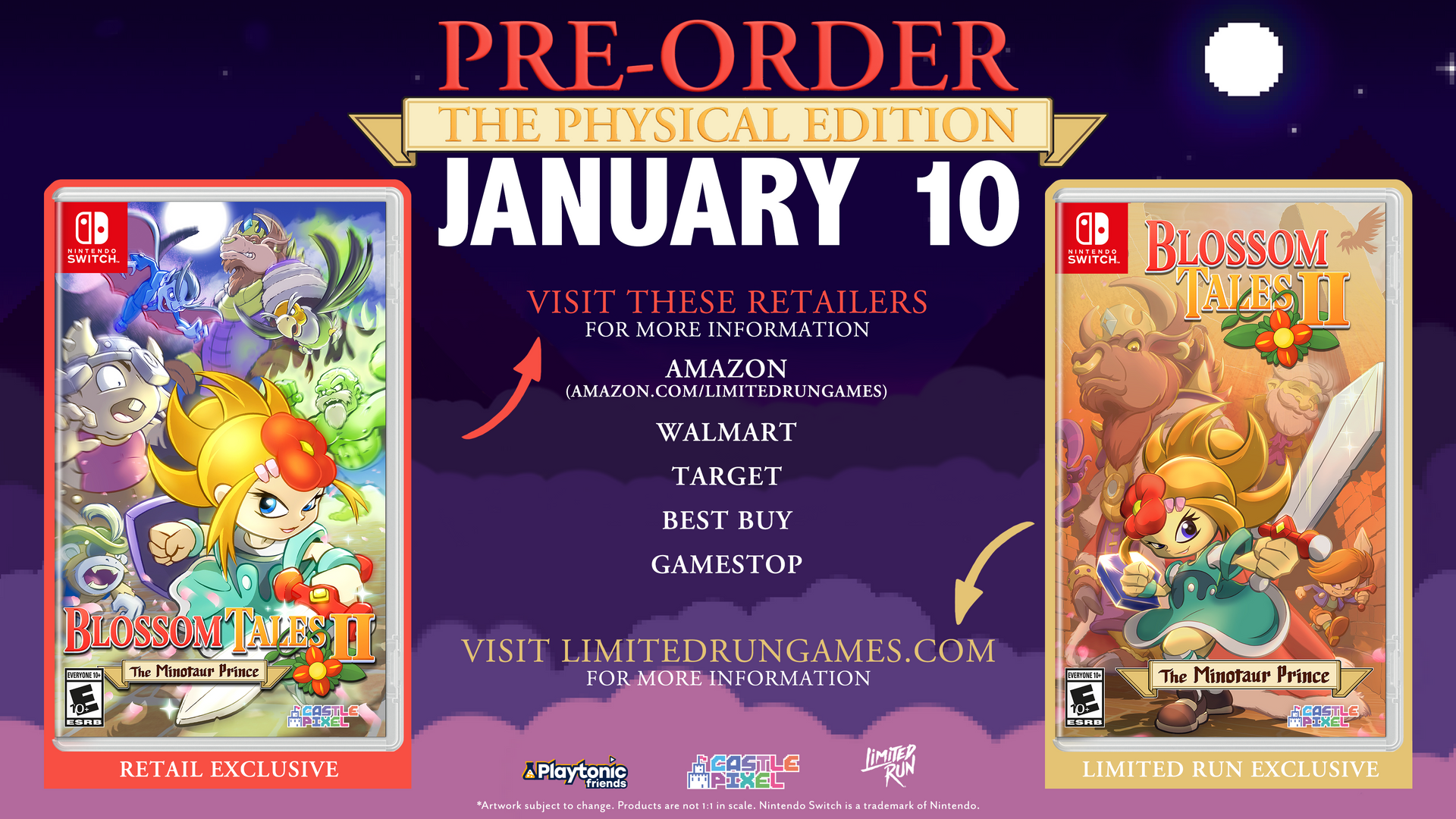 Blossom Tales II: The Minotaur Prince (Switch) – Limited Run Games