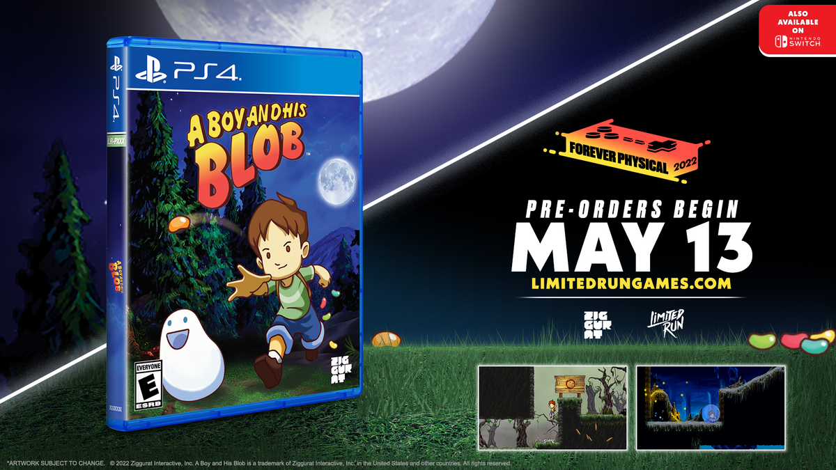Limited Run #461: A Boy and His Blob (PS4)