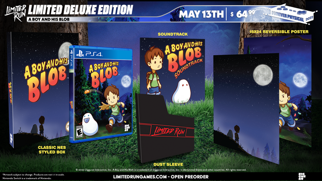 Limited Run #461: A Boy and His Blob Deluxe Edition (PS4)