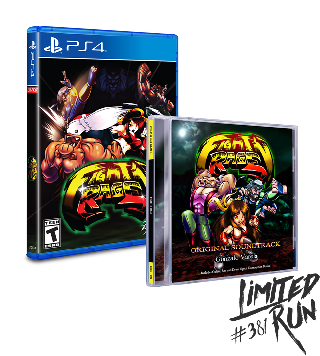 Limited Run #381: Fight'N Rage Soundtrack Bundle (PS4)