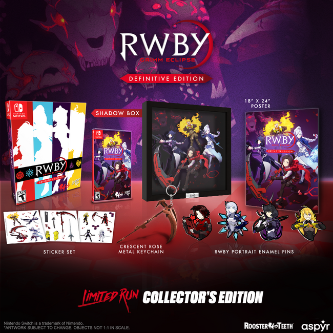 Switch Limited Run #113: RWBY: Grimm Eclipse - Collector's Edition