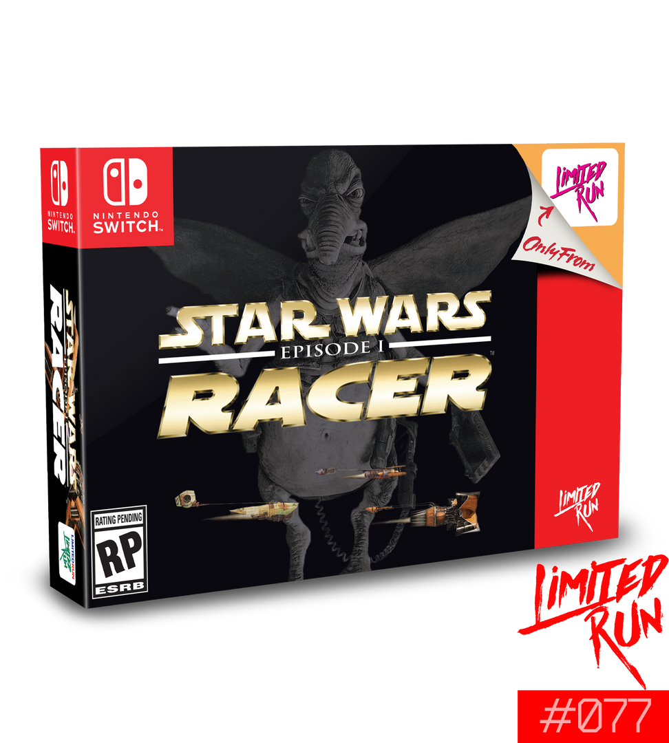 Switch Limited Run #77: Star Wars Episode I: Racer Classic Edition Switch Limited Run #77: Star Wars Episode I: Racer Classic Edition