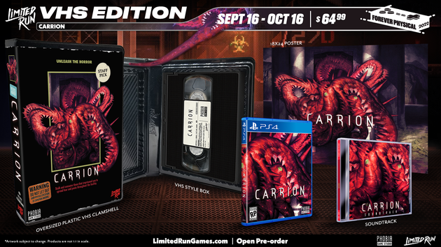 Limited Run #458: CARRION VHS Edition (PS4)