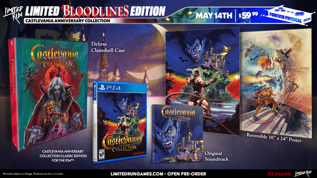Limited Run #405: Castlevania Anniversary Collection - Bloodlines Edition (PS4)