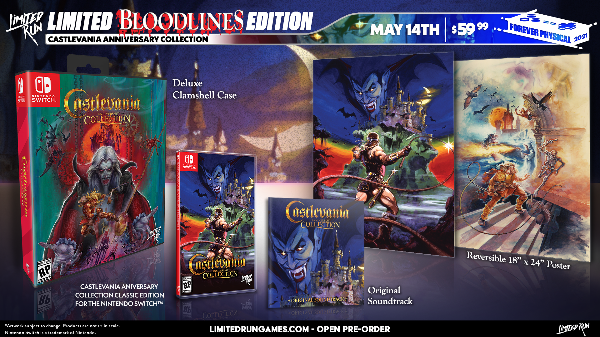Switch Limited Run #106: Castlevania Anniversary Collection