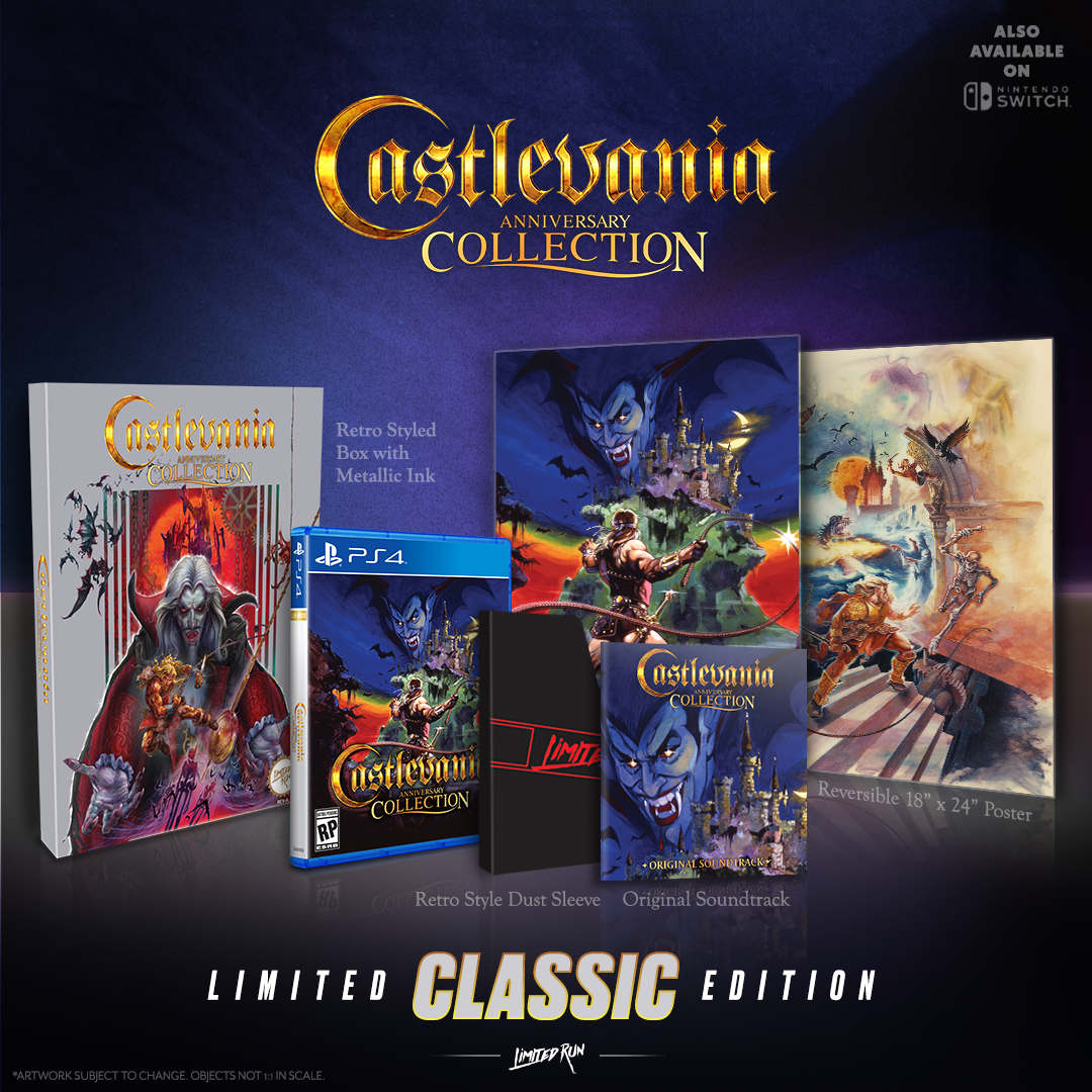Limited Run #405: Castlevania Anniversary Collection - Classic Edition (PS4)