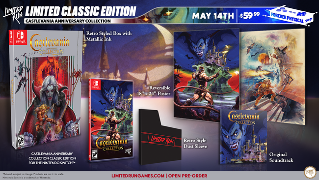Switch Limited Run #106: Castlevania Anniversary Collection - Classic Edition