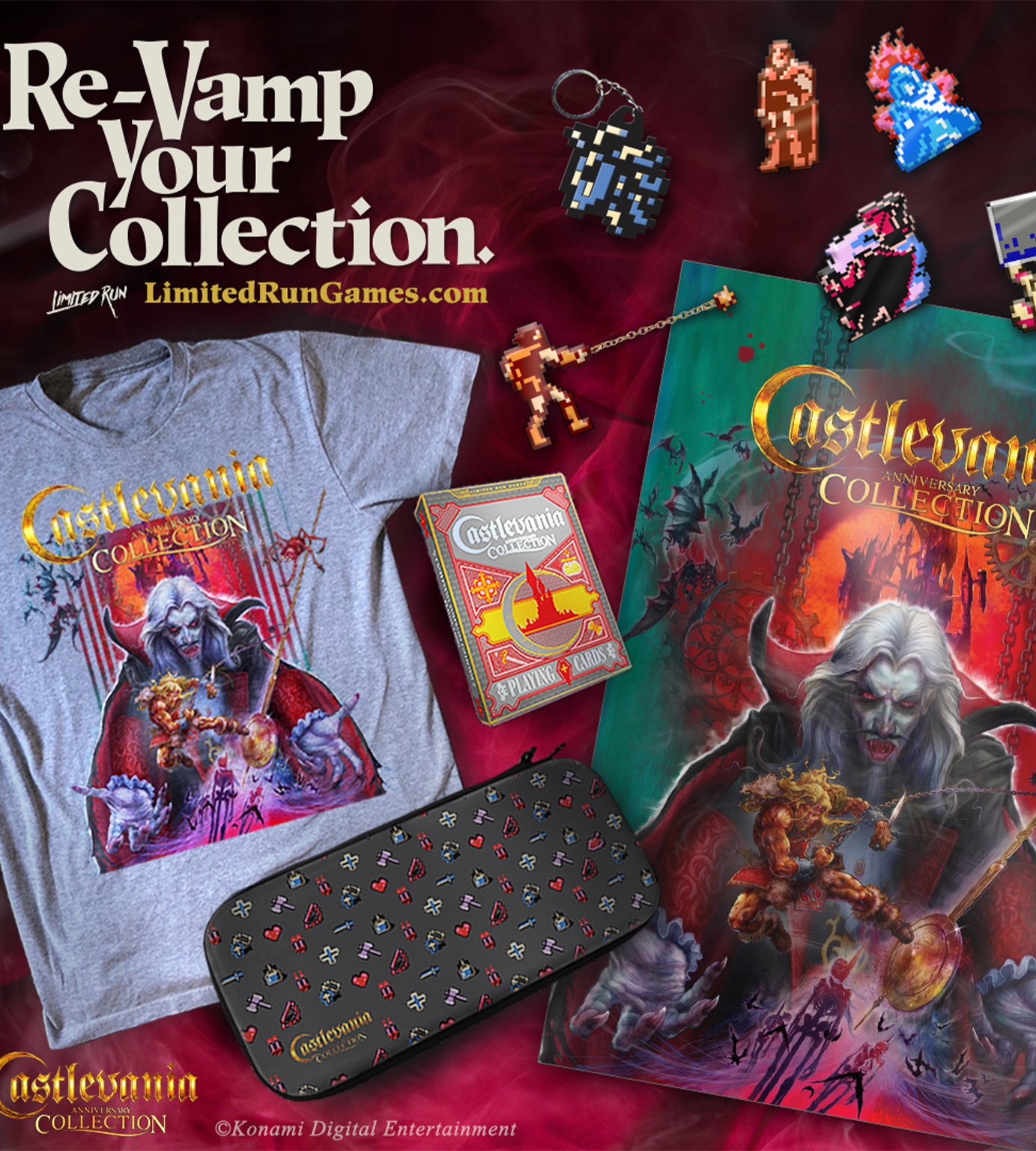Castlevania Anniversary Collection – Carte Collector 407 Argent – Limited Run PS4 – NEUF