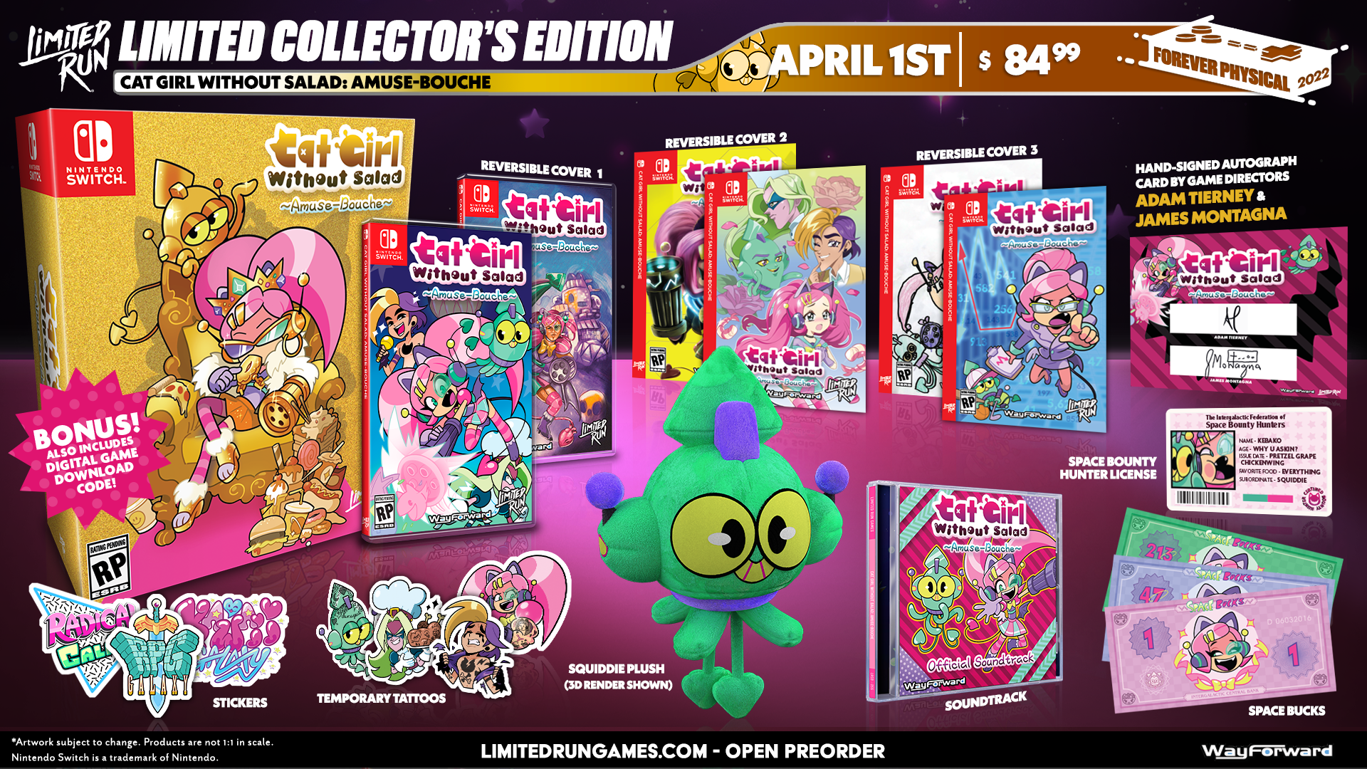 Switch Limited Run #145: Cat Girl Without Salad: Amuse-Bouche