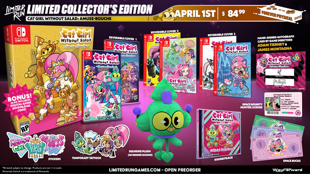 Switch Limited Run #145: Cat Girl Without Salad: Amuse-Bouche Collector's Edition