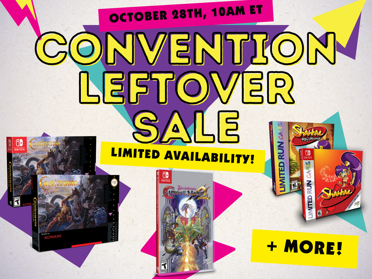 Switch Limited Run #106 : Castlevania Anniversary Collection Switch Limited Run #106 : Castlevania Anniversary Collection