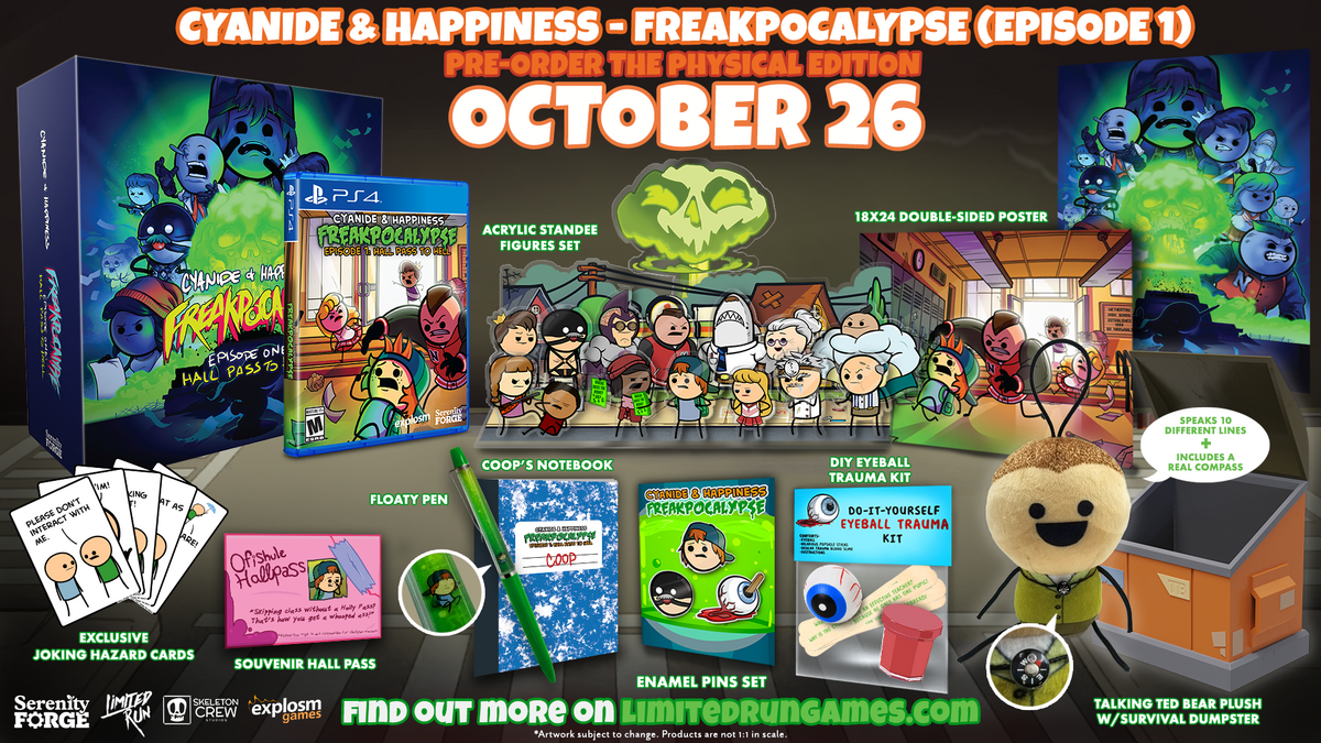 Cyanide & Happiness - Freakpocalypse (Episode 1) Collector's Edition  (PS4)