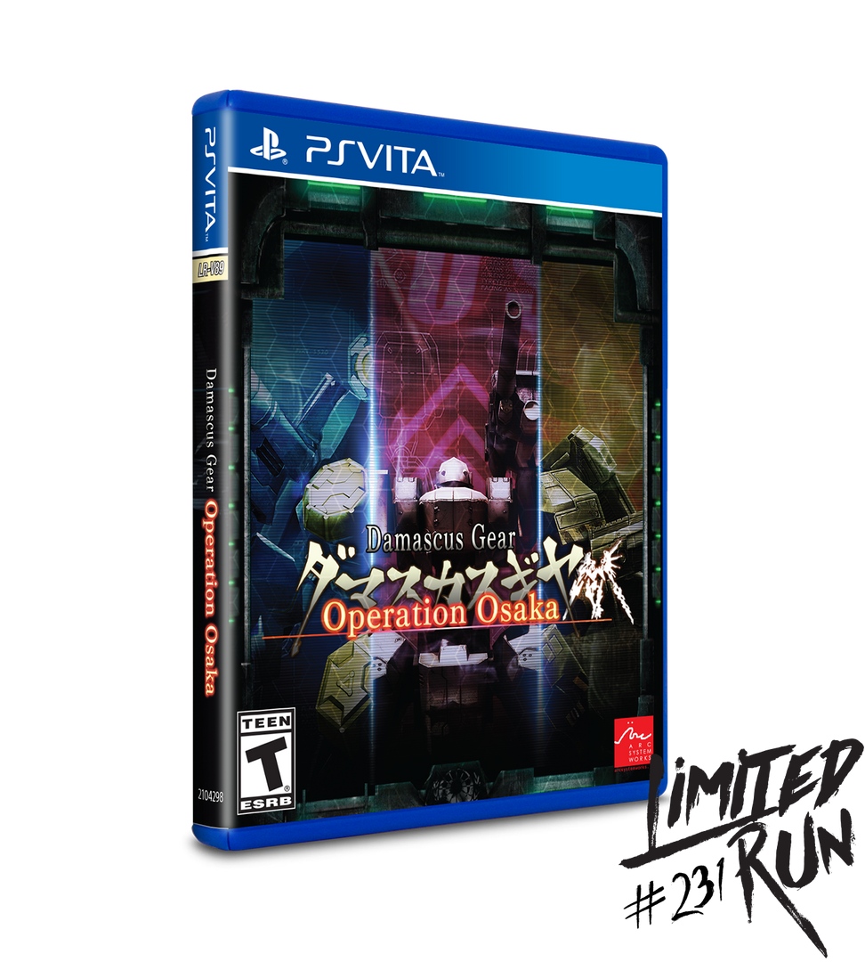 damascus gear operation osaka Limited Run #231: Damascus Gear Operation Osaka (Vita) – Limited Run Games